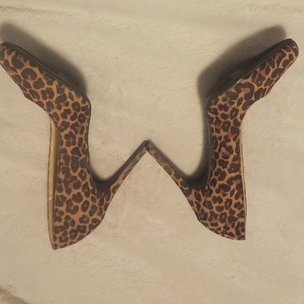 Leopard print heels - Picture 3 of 5